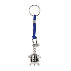 Turtle Keyring, Blue Cord