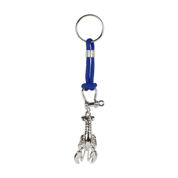 Lobster Keyring, Blue Cord