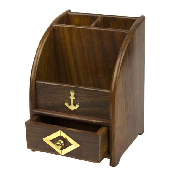 Naval-Style Desk Tidy (Drawer), 13x18cm