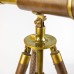 Leather-bound Desk Telescope, 27cm