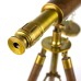 Leather-bound Desk Telescope, 27cm