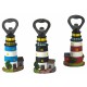 Lighthouse Bottle Opener, 12cm, 3 assorted