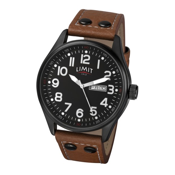 Limit Pilot Watch, brown/black