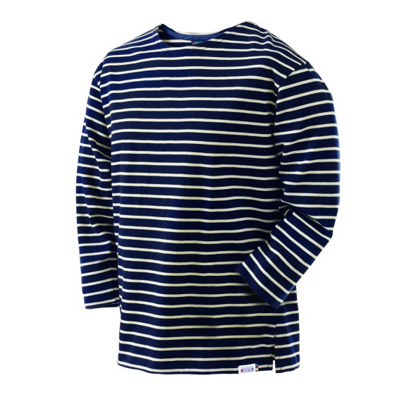 Breton Top, Navy/Natural, L