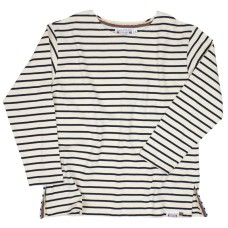 Breton Top, Natural/Navy, XL