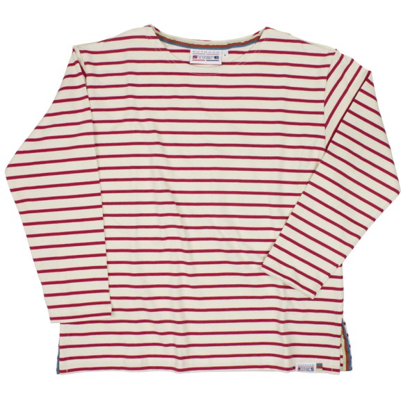 Breton Top, Natural/Red, L