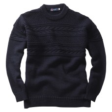 Guernsey Sweater, navy, XXL