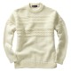Guernsey Sweater, ecru, S