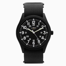 Limit Military-style Watch, black