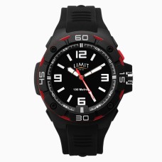 Limit Sports Watch with Backlight, black/red